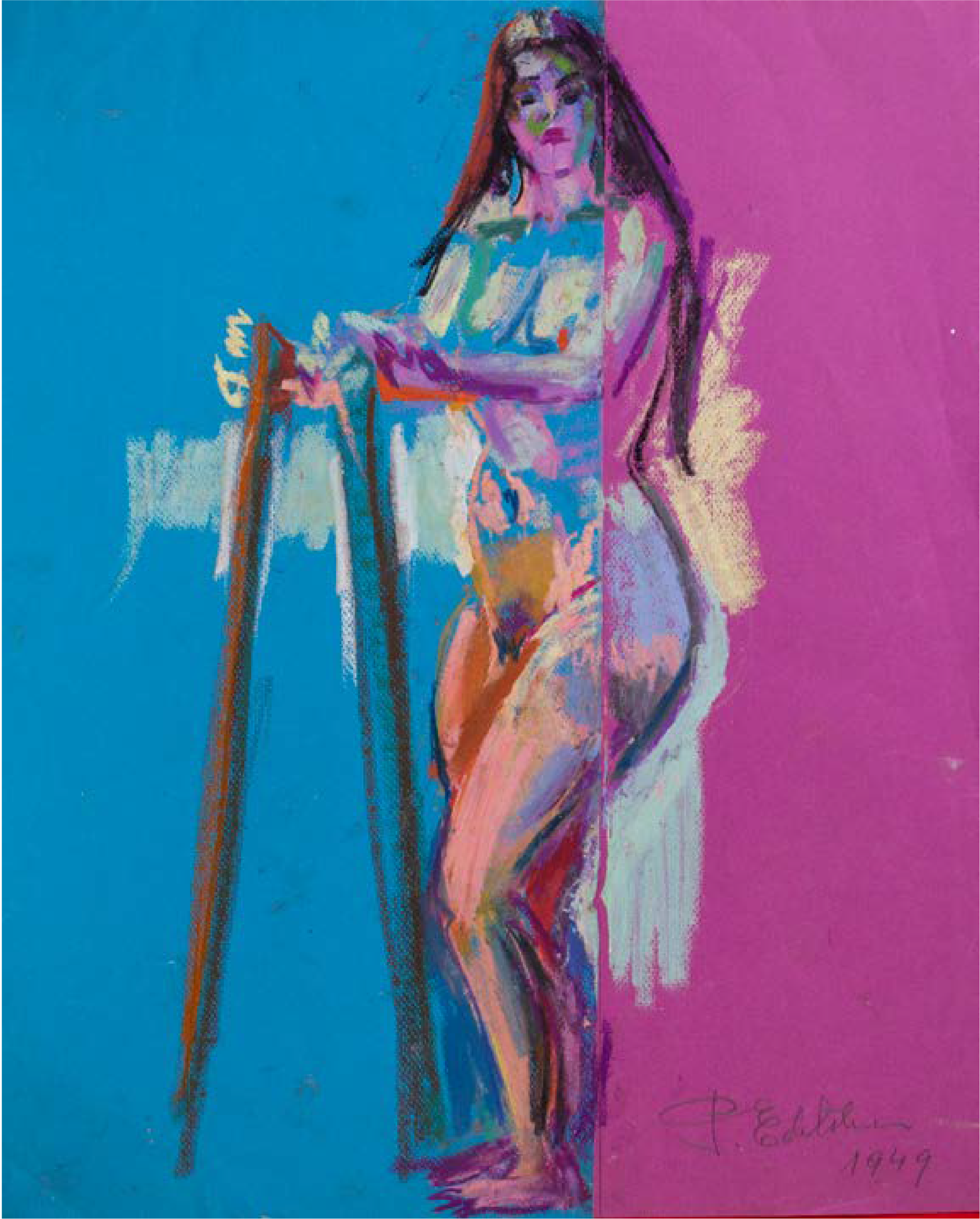 Nude with paddles. Pablo Edelstein